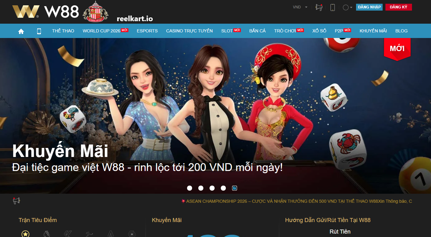 thong tin so luoc ve thuong hieu w88